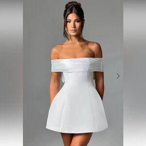 BABYBOO DELTA MINI DRESS - IVORY